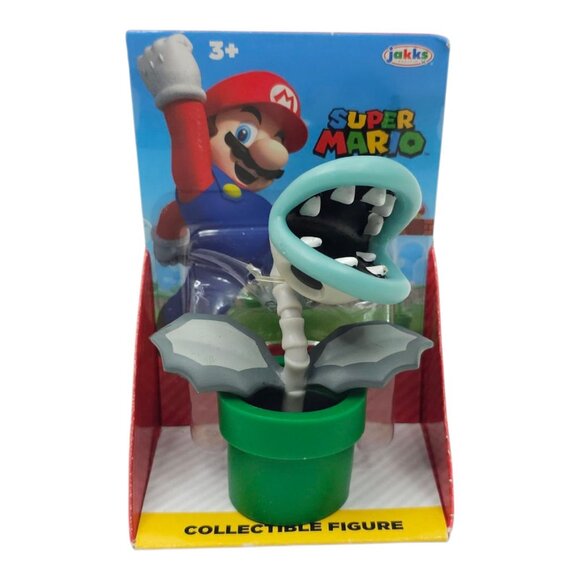 Super Mario Fire Mario Shy Guy Bone Piranha Boo Mini Figures Nintendo Jakks NEW - Picture 8 of 9